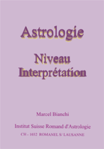 Astrologie - Interprétation (fascicule 3)  Téléchargeable