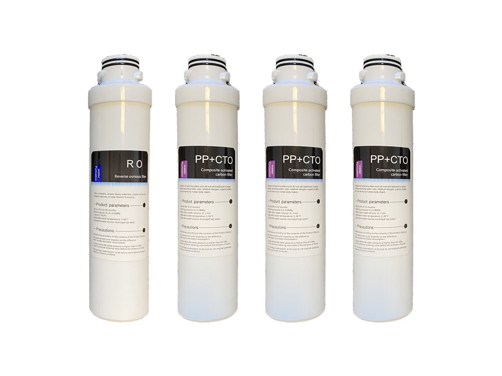 Pack de filtres 16 mois pour osmoseur autonome 3 (PP+carbon+membrane)
