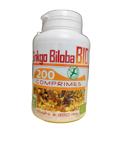 Gingko Bio 200 comprimés dosées à 300 mg