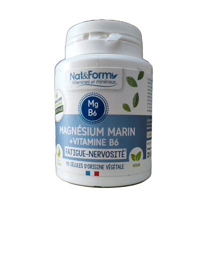 Magnésium marin + vitamine B6 80 gélules