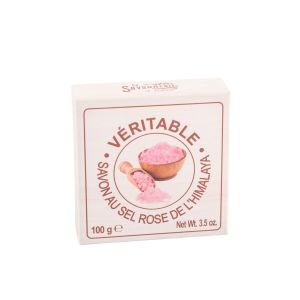 Savon rond au sel rose de l'Himalaya - 100 gr