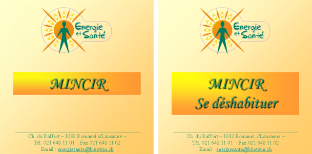 Mincir 1 et 2 - TELECHARGEABLE