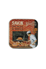 Savon boîte métal - boulanger - 155 gr