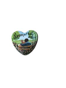 Savon les amoureux - coeur - boîte métal - 100 g