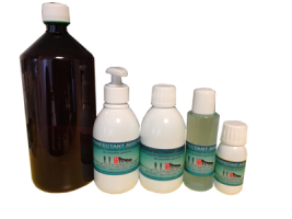 Désinfectant pour les mains avec gel - menthe
