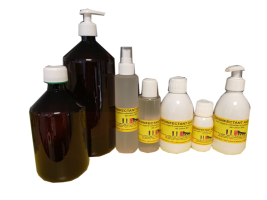 Désinfectant pour les mains avec gel -citron