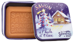 Savon boîte métal - chalet - 155 gr