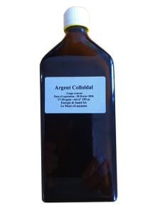 Argent colloïdal - flacons de 500 ml