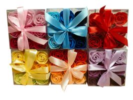 Roses pour le bain - 9 pièces