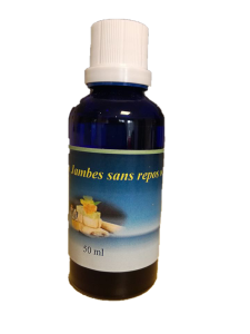 Huile de massage - jambes sans repos