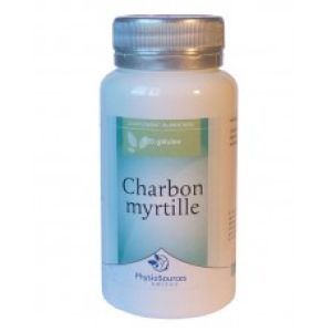 Charbon-Myrtille - 120 gélules dosées à 246 mg - arrêt après épuisement du stock - plus que 2 en stock