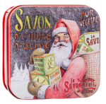 Savon boîte métal Père Noël - 155 gr